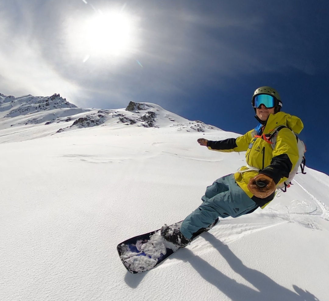 Splitboard Tour in den Bergen