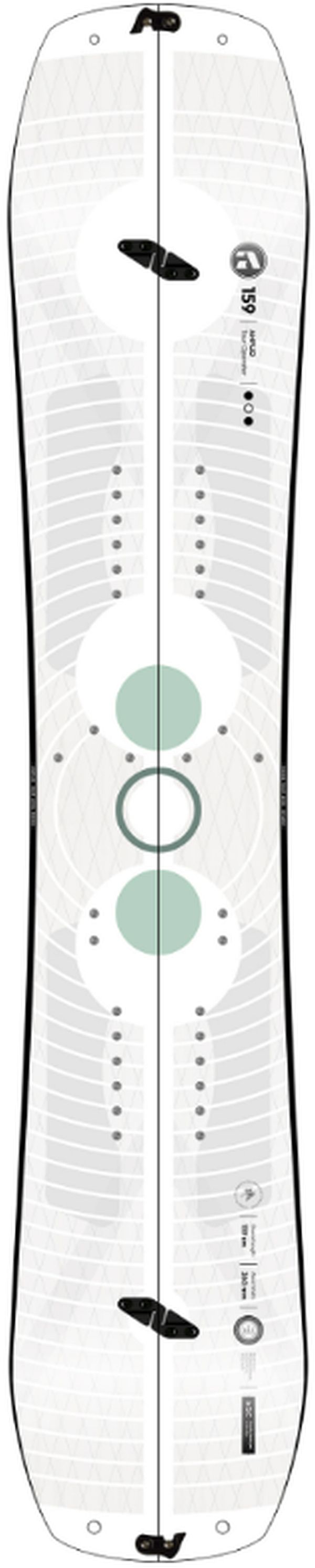 AMPLID TOUR OPERATOR 162cm スプリットボード Amplid Tour Operator