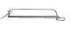 Voilé Metallsplint (1) für das 4x4 Harscheisen
